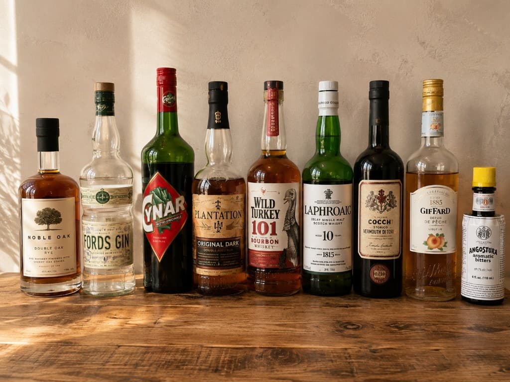 A first pass through the shelf. Photograph the labels, let an AI read them back to you, then confirm the categories yourself.