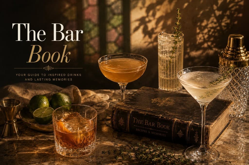 The Bar Book — your guide to inspired drinks and lasting memories